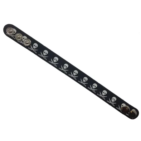 BD005 / Crânes sur fond noir 