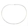 chaîne en argent semi rigide le top du top.-bijouxbijoux.ch