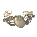superbe bracelet en argent massif  avec des " pierres de Lune " pour 399.- frs .-bijouxbijoux.ch