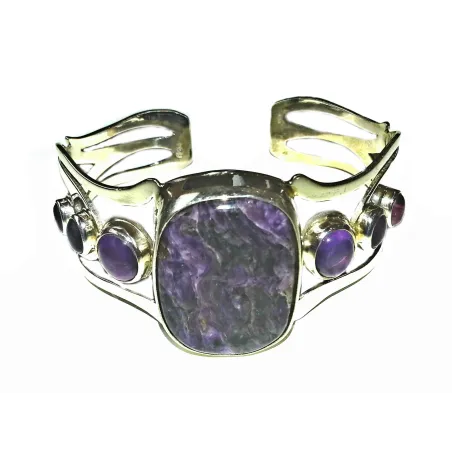 super bracelet en argent massif avec des Amétystes  fait main .-bijouxbijoux.ch