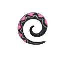 2 cm Spirale Rose / 011 - PLCi01