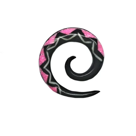 2 cm Spirale Rose / 011 - PLCi01