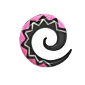 3,5 cm Spirale Rose / 013 - PLCi01