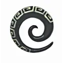3,2 cm Weisse Spirale / 015 - PLCi01