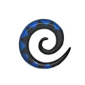 2,6 cm Spirale Bleu / 017 - PLCi01