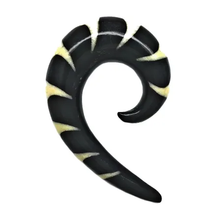 4,5 cm Spirale Blanche / 020 - PLCi01