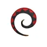 2 cm Spirale Rouge / 021 - PLCi01