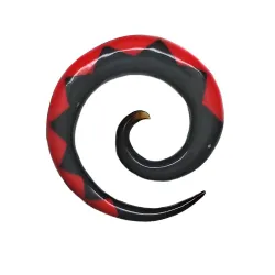 3,5 cm Spirale Rouge / 022 - PLCi01