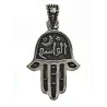 pendentif en argent de la main de Fatma porte bonheur .-bijouxbijoux.ch