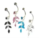 piercing de nombril en argent ,vraiment magique,il vous enchantera. - bijouxbijoux.ch