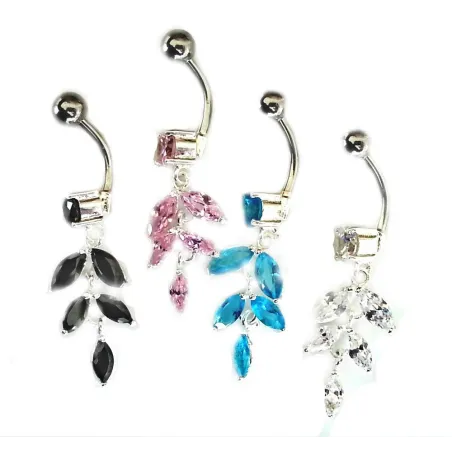 piercing de nombril en argent ,vraiment magique,il vous enchantera. - bijouxbijoux.ch