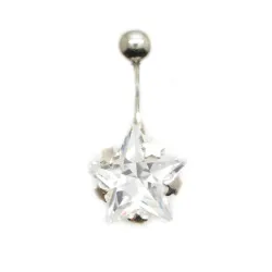 piercing de nombril avec un gros strass qui fait tout son effet.-bijouxbijoux.ch 