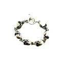 bracelet en argent massif pour femme et homme pour 169 frs .-bijouxbijoux.ch