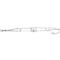 bracelet en argent 925 avec de nombreux coeurs est à vous pour 109 francs .-bijouxbijoux.ch