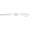 bracelet en argent 925 avec de nombreux coeurs est à vous pour 109 francs .-bijouxbijoux.ch