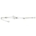 bracelet en argent avec coeurs pour 109 francs .-bijouxbijoux.ch