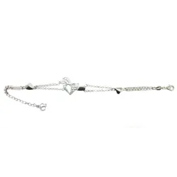 bracelet en argent avec coeurs pour 109 francs .-bijouxbijoux.ch