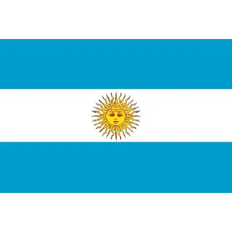 Drapeau d'Argentine idéal pour balcon ou mât.-bijouxbijoux.ch