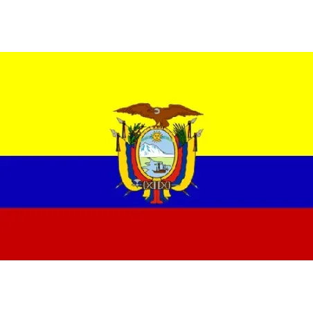drapeau de l'Equateur pour balcon,etc..- bijouxbijoux.ch