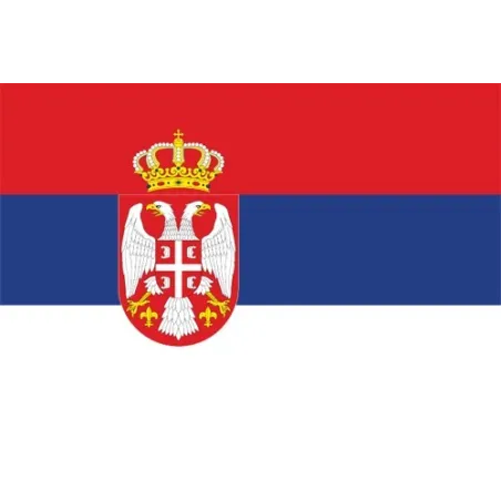 Drapeau de la Serbie ,très bon prix.- bijouxbijoux.ch