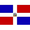 Drapeau de le République Dominicaine.- bijouxbijoux.ch