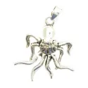 pendentif argent poulpe
