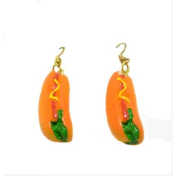 boucles d'oreilles très rigolote