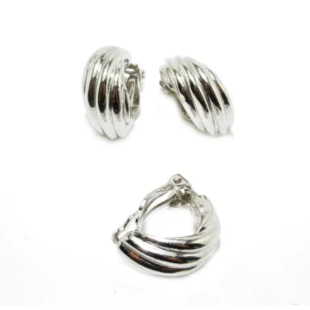 clips d'oreilles argentées pour seulement 19 francs . -bijouxbijoux.ch