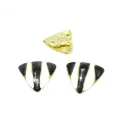 clip d'oreilles noir et blanc , pas cher. - bijouxbijoux.ch