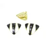 clip d'oreilles noir et blanc , pas cher. - bijouxbijoux.ch