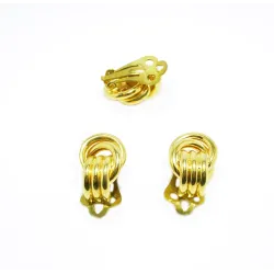 clip d'oreilles doré pour 19 francs. - bijouxbijoux.ch