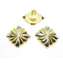 boucles d'oreilles clips dorées et argentées,très mignonnes et pour seulement 19 frs.-bijouxbijoux.ch