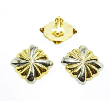 boucles d'oreilles clips dorées et argentées,très mignonnes et pour seulement 19 frs.-bijouxbijoux.ch