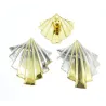 boucles d'oreilles clips pour seulement 19 frs,elles argentées et légèrement dorées.-bijouxbijoux.ch