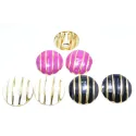 boucles d'oreilles clips ronds 3 couleurs à choix,19 frs la paire