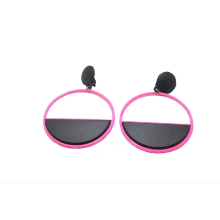 clips d'oreilles pour 5 francs,en plastic , nombreuses couleurs.-bijouxbijoux.ch