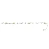 bracelet en argent 925 avec des perles et des feuilles avec des strass.-bijouxbijoux.ch