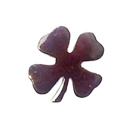 pendentif en argent trèfles à 4 feuilles porte bonheur.-bijouxbijoux.ch