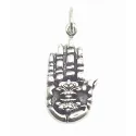 pendentif en argent, main de Fatima .-bijouxbijoux.ch