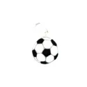 pendentif en argent et nacre blanche ballon de foot, pour vous pour 19 francs .-bijouxbijoux.ch