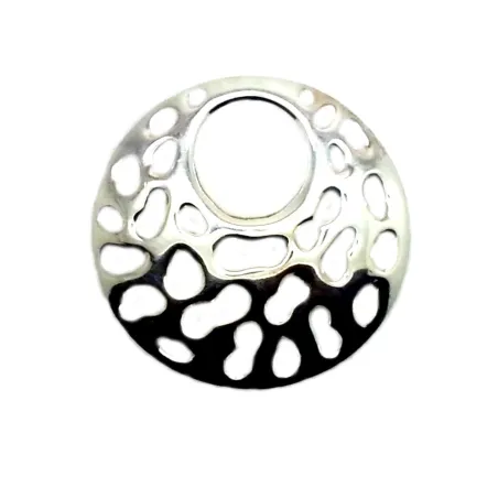 pendentif en argent massif 925 et en relief .-bijouxbijoux.ch