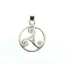 pendentif en argent massif " triskel" pour 29 francs .-bijouxbijoux.ch 