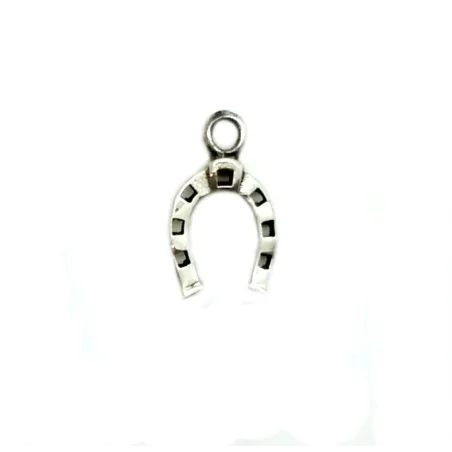 pendentif en argent  fer de cheval porte bonheur ,15 frs .-bijouxbijoux.ch
