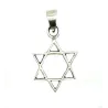 pendentif en argent de la croix de David pour 35 francs .-bijouxbijoux.ch