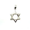 pendentif en argent de la croix de David pour 29 francs .-bijouxbijoux.ch