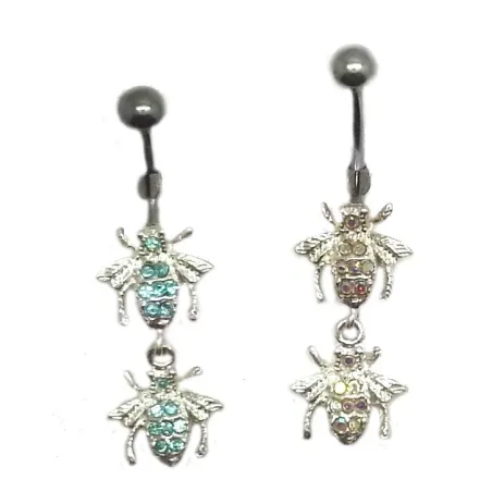 Brrr-Bauchnabelpiercing mit Spinnen bijouxbijoux.ch-wenn Sie es wagen?