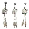 Bauchnabelpiercing Adlerkopf, wirklich toll, bijouxbijoux.ch, billig