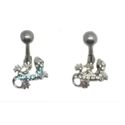 Bauchnabelpiercing mit salamandre.Wirtschafts. Hübsche.-bijouxbijoux.ch