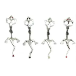 Eidechse Bauchnabelpiercing ohne Ball, super-sympa. bijouxbijoux.ch