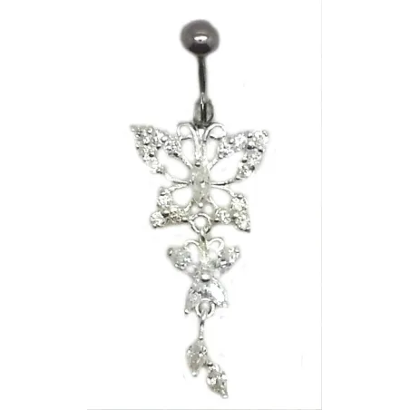 super piercing de nombril papillon.- bijouxbijoux.ch